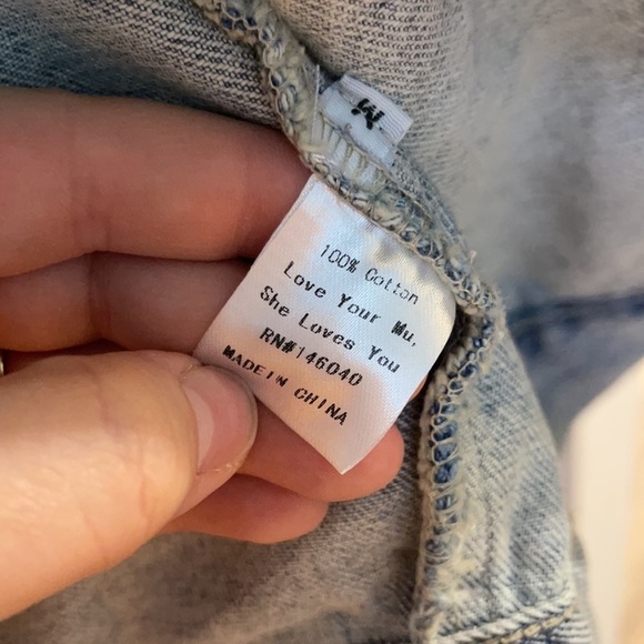 NWT Show Me Your Mumu Denim Jacket - Picture 6 of 9